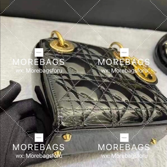 Mini lady Dior shiny skin - Picture 2 of 4